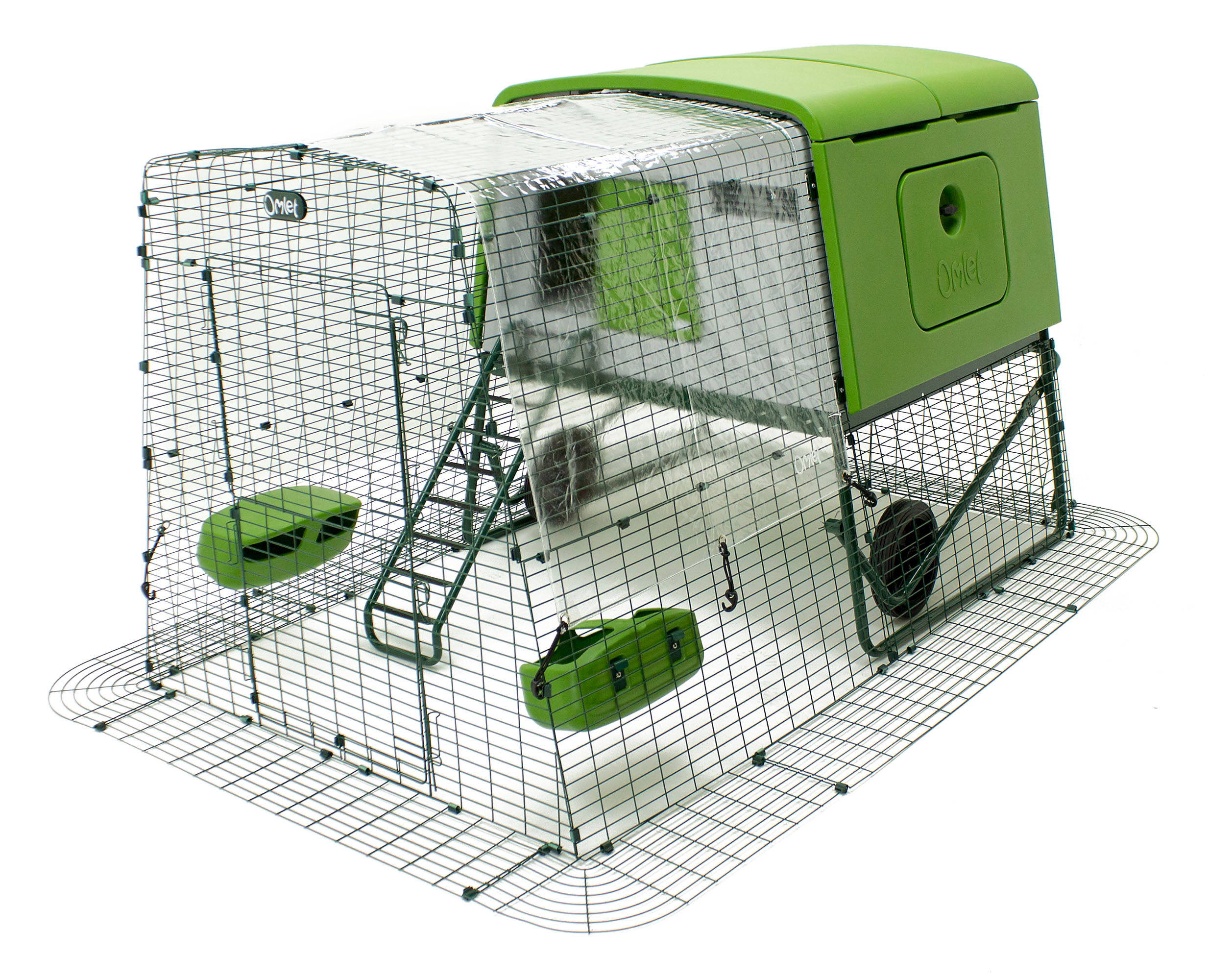 Copertura trasparente per recinti per galline di - 3x3