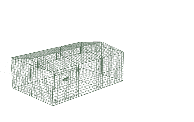 Puoi creare il perfetto spazio esterno per conigli ampliando il recinto o aggiungendo varie reti.